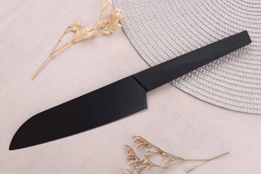 17cm japanisches santokumesser Satake Black