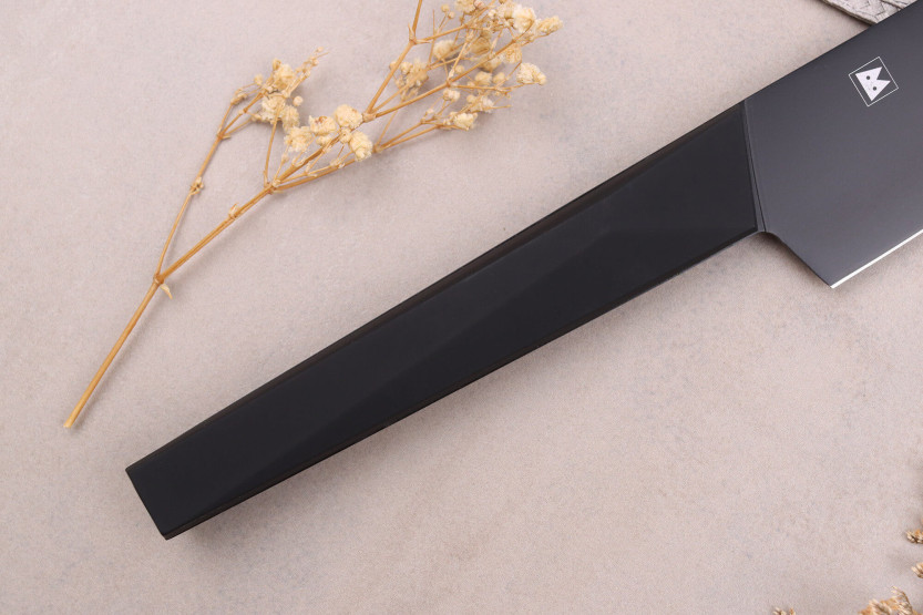 Satake Zwart 17cm Japans santoku mes