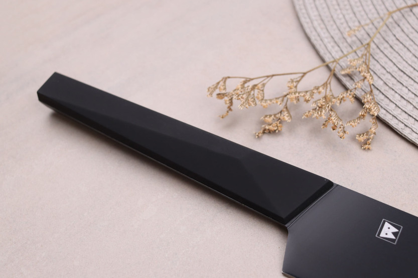 Satake Zwart 17cm Japans santoku mes