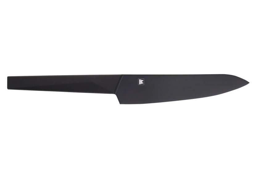 Coltello da cuoco giapponese Satake nero da 18 cm