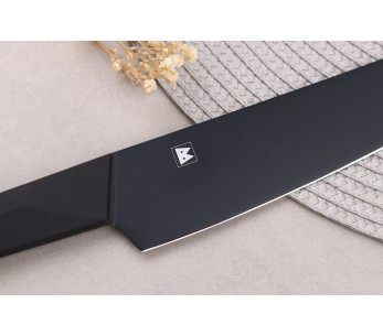 18cm Satake Svart Japansk kockkniv 2