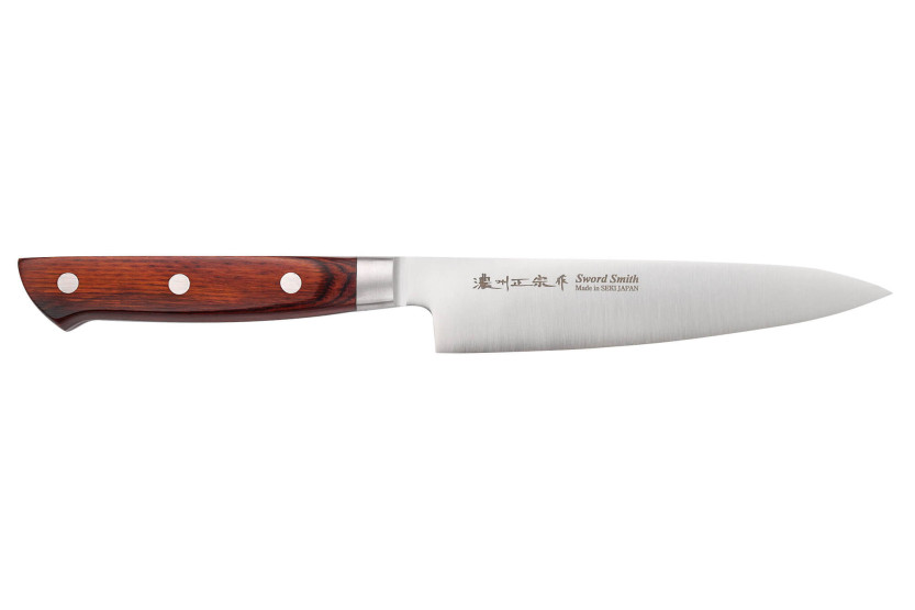13,5 cm Satake Brown Pakkawood Kotori japansk skjærekniv