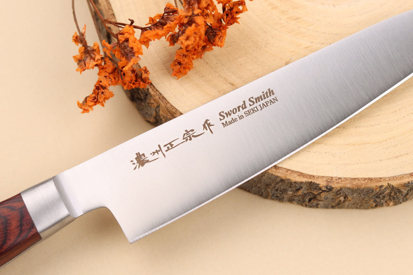 13,5cm Satake bruin Pakkawood Kotori Japans schilmesje