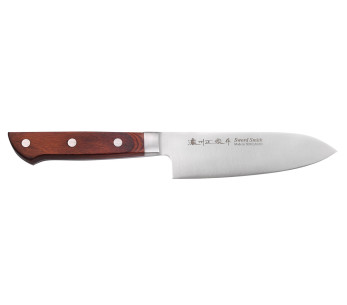 faca santoku 15cm japonês castanho Pakkawood Kotori