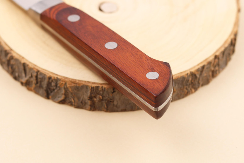 faca santoku 15cm japonês castanho Pakkawood Kotori