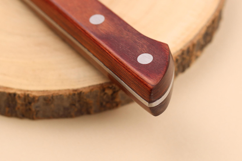 Cuchillo japonés Pakkawood 18cm Marrón