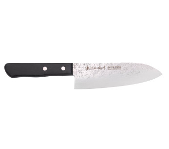 Satake Nashiji 17cm Japans santoku mes