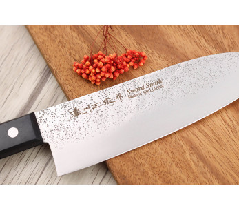 Satake Nashiji 17cm japanilainen santoku veitsi 2
