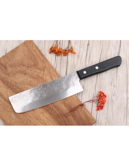 nakiri knife 16cm japonais Satake Nashiji