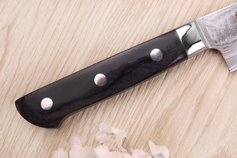 Set of 2 Satake damascus knives 69 layers Chef + Paring