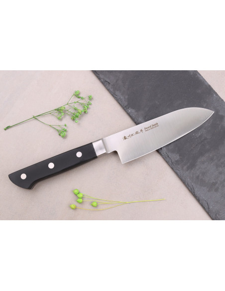 Satake ABS 3 japanilaista veitsisarjaa kokki + santoku + toimistoveitset