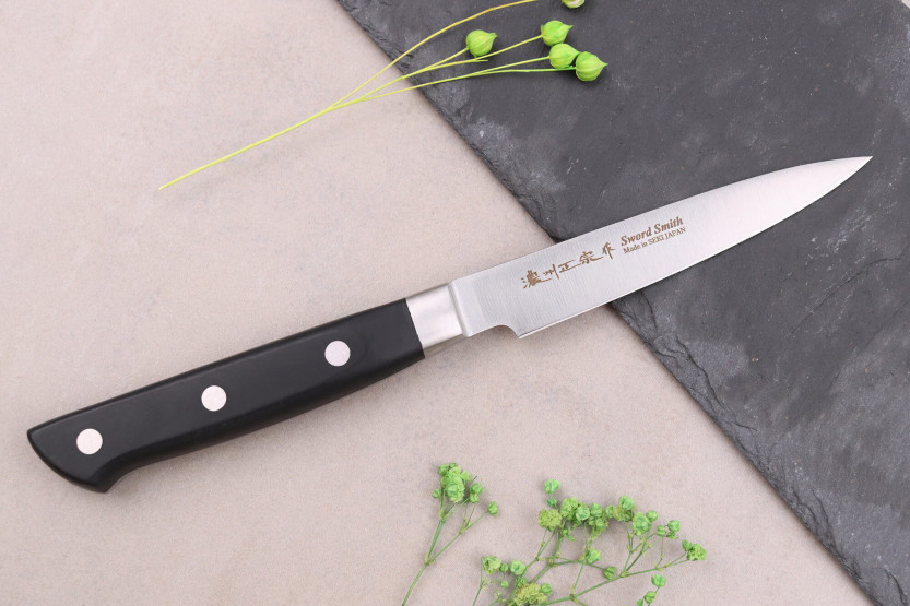 Set di 3 coltelli da chef giapponesi Satake ABS + santoku + coltelli da ufficio