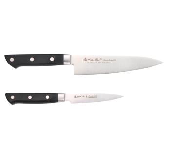Conjunto de 2 facas japonesas Satake ABS Chef + Aparar