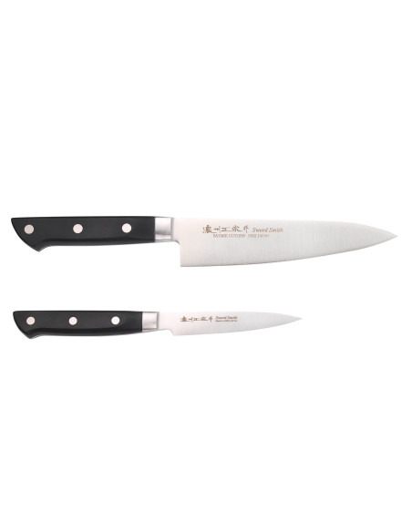 Estuche 2 cuchillos japoneses Satake ABS Chef + Puntilla