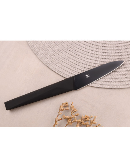 Set mit 3 japanischen Messern Satake Black Santoku + Universal + Office