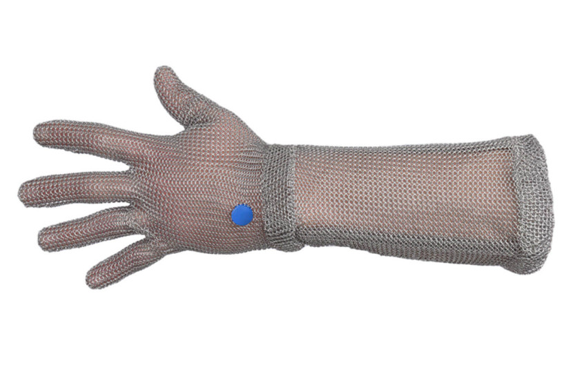 Manulatex Wilco 2 chain mail glove with long cuff