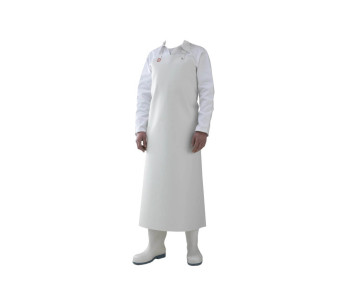 Avental de talhante de nitrilo branco Manulatex Bravo 90x115cm