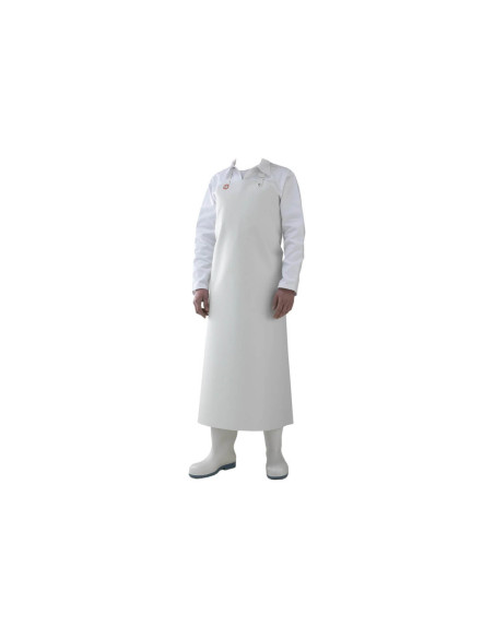 Avental de talhante de nitrilo branco Manulatex Bravo 90x115cm