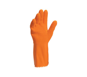 Deltaplus Venifish VE990 guantes de látex naranja por par - Talla 10 2