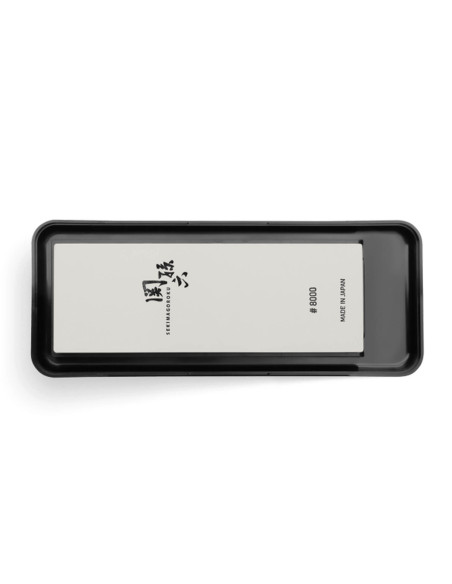 Japanse slijpsteen Kai Seki Magoroku 8000 korrel + basis