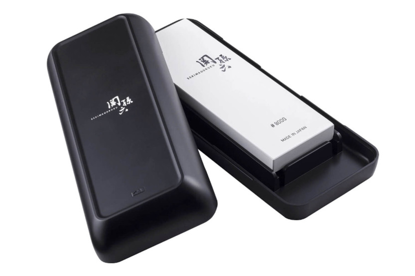 Japanse slijpsteen Kai Seki Magoroku 8000 korrel + basis