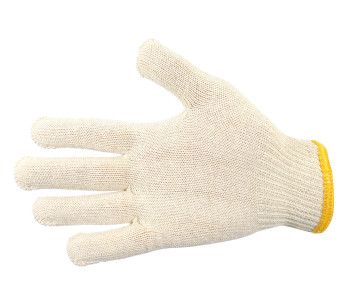 Lote de 10 pares de guantes interiores de punto de algodón de 2 capas