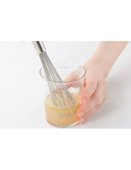 Kai Slim narrow whisk 22.8cm in 18/8 stainless steel