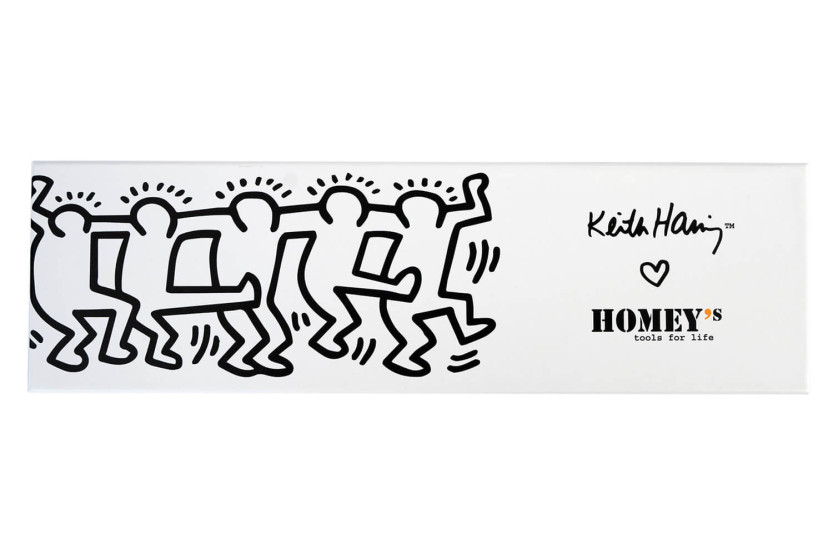 Homey's Keith Haring 21cm kokki ' s veitsi ja 30cm Saibashi syömäpuikot setti
