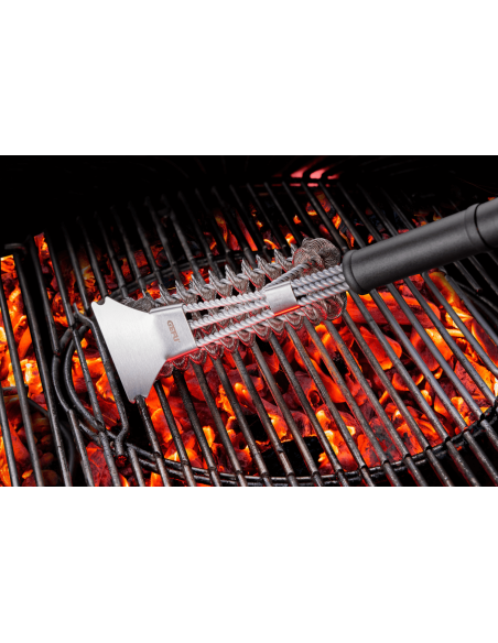 Cepillo para barbacoa Gefu sin cerdas de alambre de acero