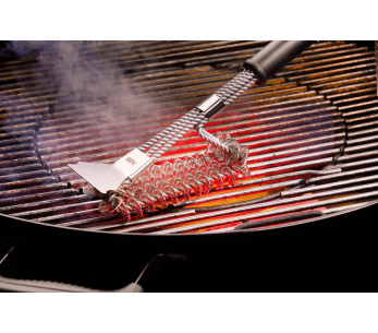 Cepillo para barbacoa Gefu sin cerdas de alambre de acero 2