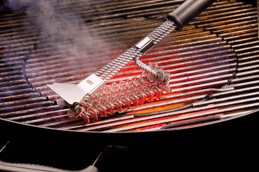 Escova para grelhar Gefu BBQ sem cerdas de arame de aço