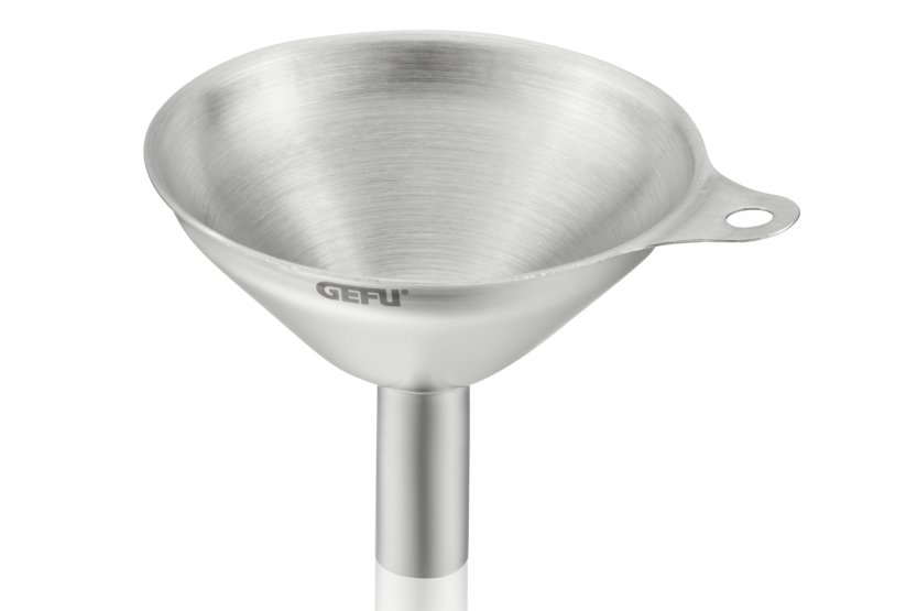 Set of 3 Gefu Versare mini stainless steel funnels
