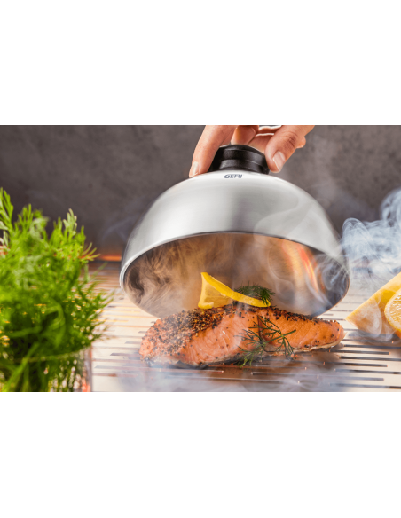 Gefu BBQ stainless steel burger and fondant bell diameter 15cm