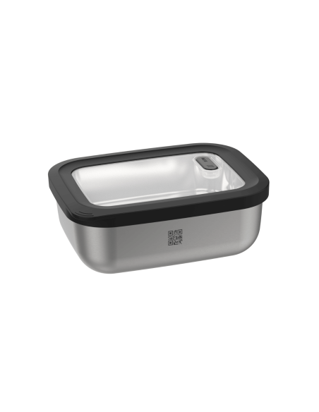 Gefu Provido rectangular 2600ml stainless steel storage tin