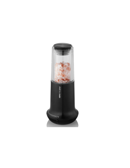 Macina sale e pepe in acciaio inox nero Gefu X-PLOSION misura M