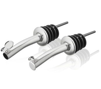 Conjunto de 2 bicos de aço inoxidável Gefu Becuro