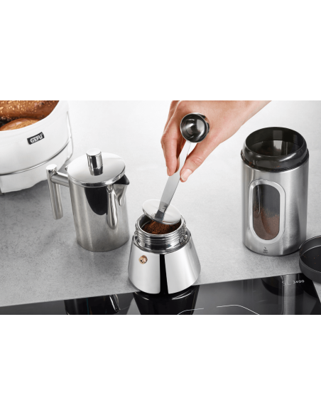 Gefu Tamino roestvrijstalen koffiekaraf met maatschepje