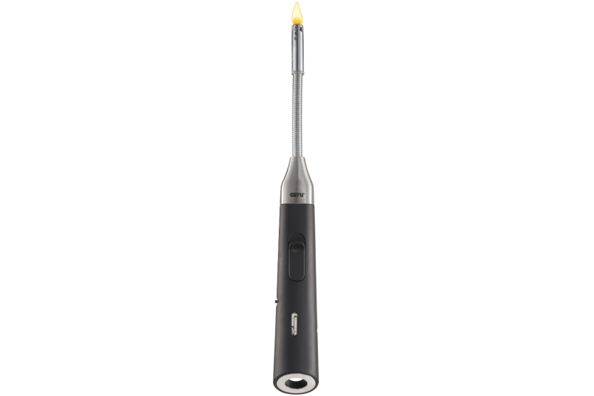 Arrancador de fuego recargable Gefu Drago con varilla flexible