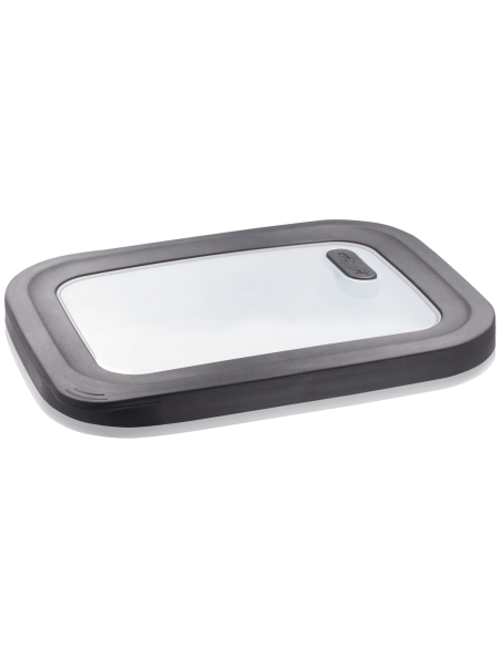 Lata rectangular de acero inoxidable Gefu Provido de 600 ml