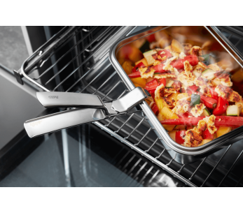 Pinça para forno em aço inoxidável Gefu Fixit 2