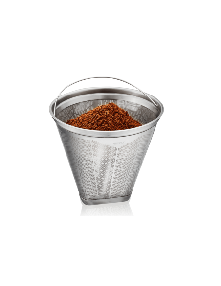 Filtro de café de acero inoxidable Gefu Flavo para uso permanente