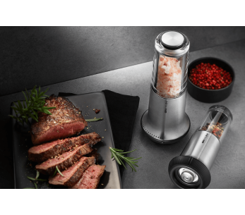 Macina sale e pepe in acciaio inox Gefu X-PLOSION, misura L 2
