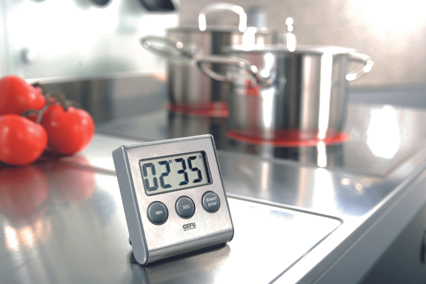 Gefu Contare digital timer i rustfrit stål
