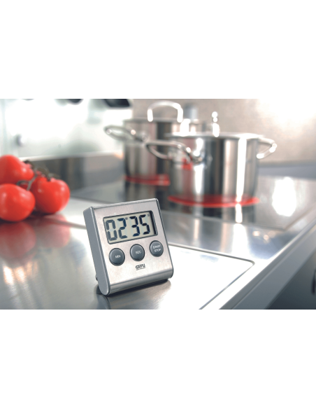 Timer digitale Gefu Contare in acciaio inossidabile