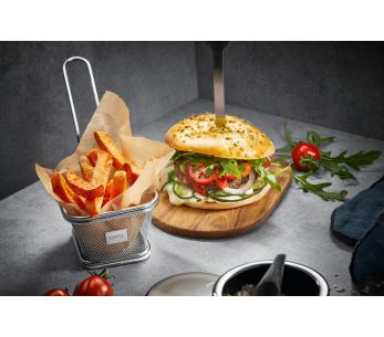 Gefu mini cestino da portata in acciaio inox per barbecue 2