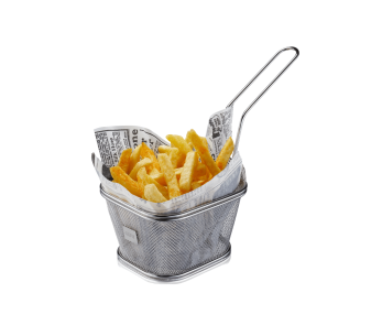 Mini cesta de acero inoxidable Gefu para barbacoa