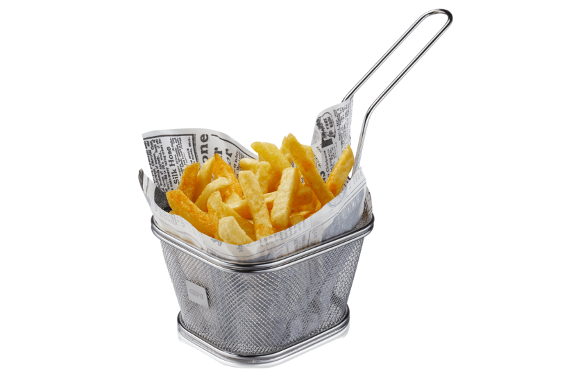 Gefu mini serving basket for stainless steel barbecue