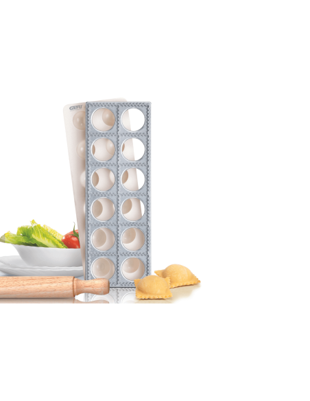 Gefu Tasca rechthoekig polymeer ravioli bord met houten roller