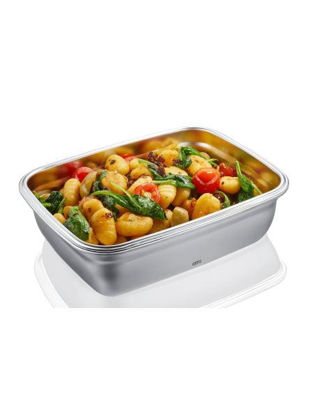 Set di 3 box frigo Gefu Preppo in acciaio inox / polimero / silicone