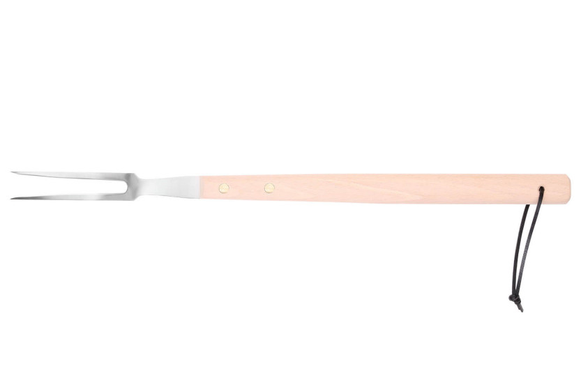 Au Nain 48 cm bajonet-grillgaffel, bøgetræ